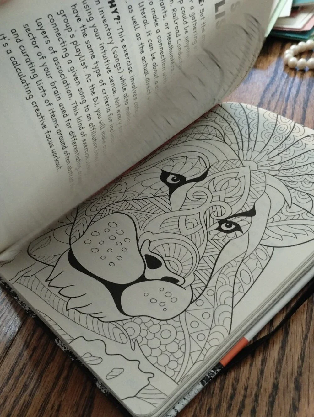 Pilgrim Creative Thinking Journal - Black, White, Orange